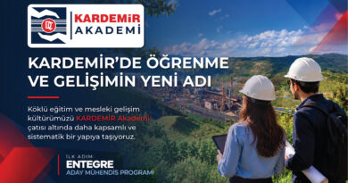KARDEMİR’DE ÖĞRENME VE GELİŞİMDE YENİ DÖNEM: KARDEMİR AKADEMİ KARDEMİR’DE ÖĞRENME VE GELİŞİMDE YENİ DÖNEM: KARDEMİR AKADEMİ